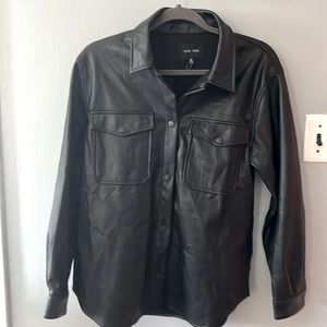 “Love tree” black lightweight jacket